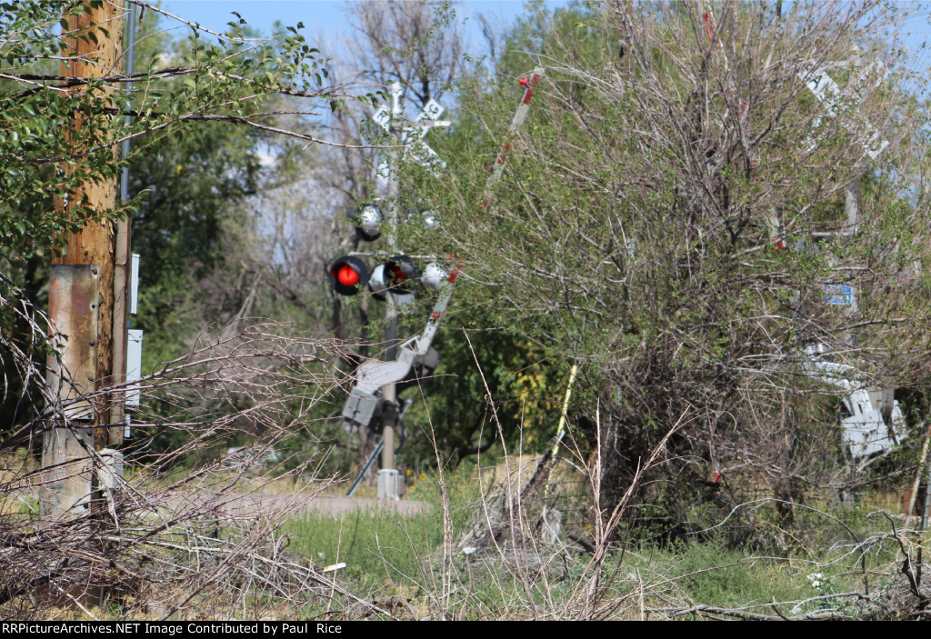 Rail Crossing East of Golden